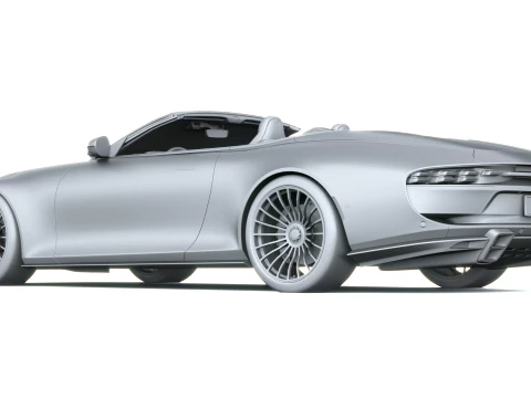 Brabus Bodo Cabriolet 2027 3D Model
