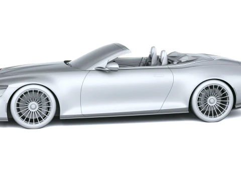 Brabus Bodo Cabriolet 2027 3D Model
