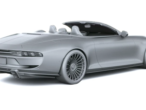 Brabus Bodo Cabriolet 2027 3D Model