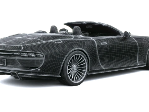 Brabus Bodo Cabriolet 2027 3D Model