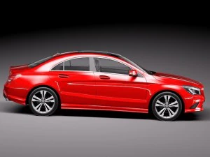 Mercedes-Benz CLA-class 2014 3D Model