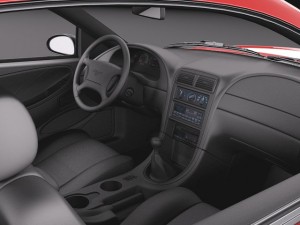 Mustang GT 1999-2004 3D Model