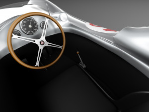 Mercedes-Benz W196 Typ R 1954-1955 3D Модель