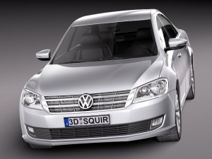 Volkswagen Lavida 2014 3D Модель