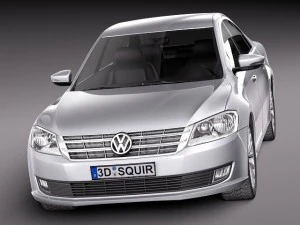 Volkswagen Lavida 2014 3D Model