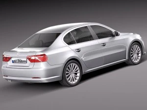 Volkswagen Lavida 2014 3D Model