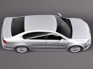 Volkswagen Lavida 2014 3D Model
