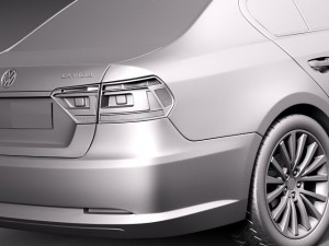 Volkswagen Lavida 2014 3D Модель