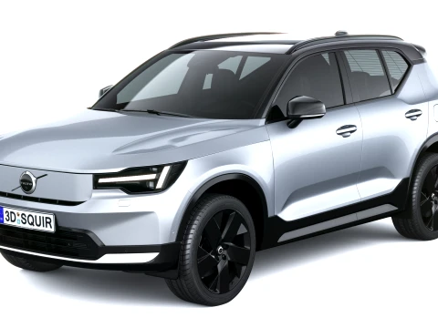 Volvo EX40 2027 3D Model