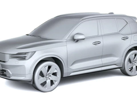 Volvo EX40 2027 3D Model