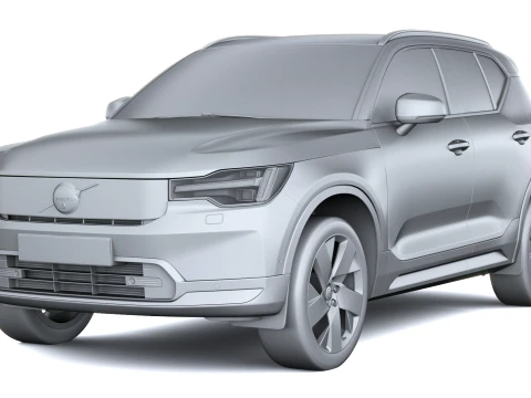 Volvo EX40 2027 3D Model