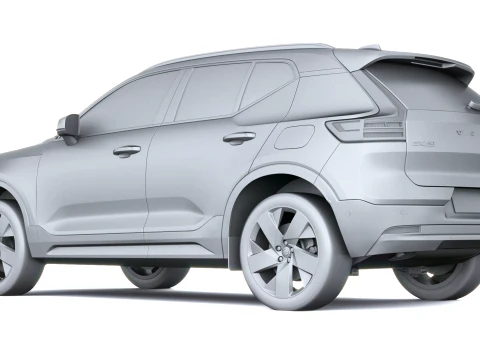Volvo EX40 2027 3D Model
