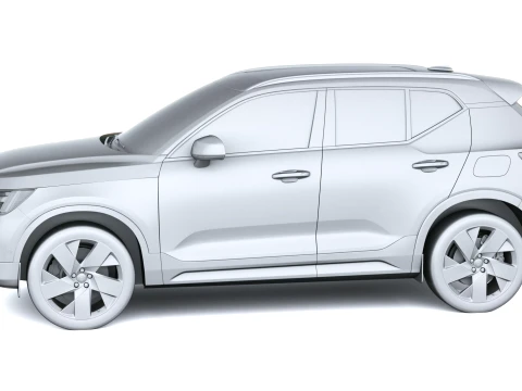 Volvo EX40 2027 3D Model