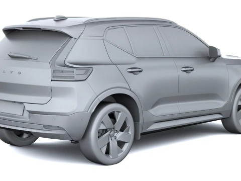 Volvo EX40 2027 3D Model