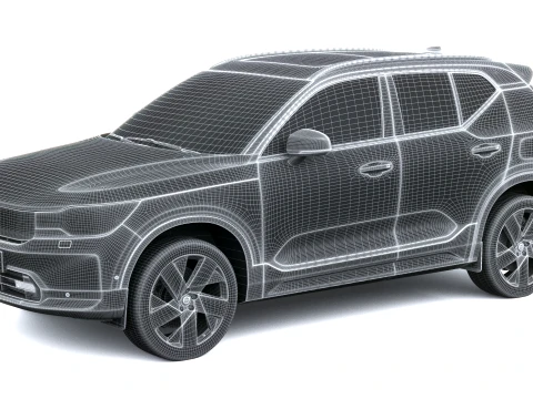 Volvo EX40 2027 3D Model