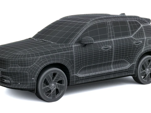 Volvo EX40 2027 3D Model