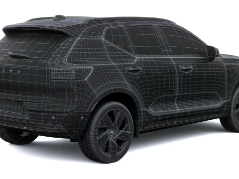 Volvo EX40 2027 3D Model
