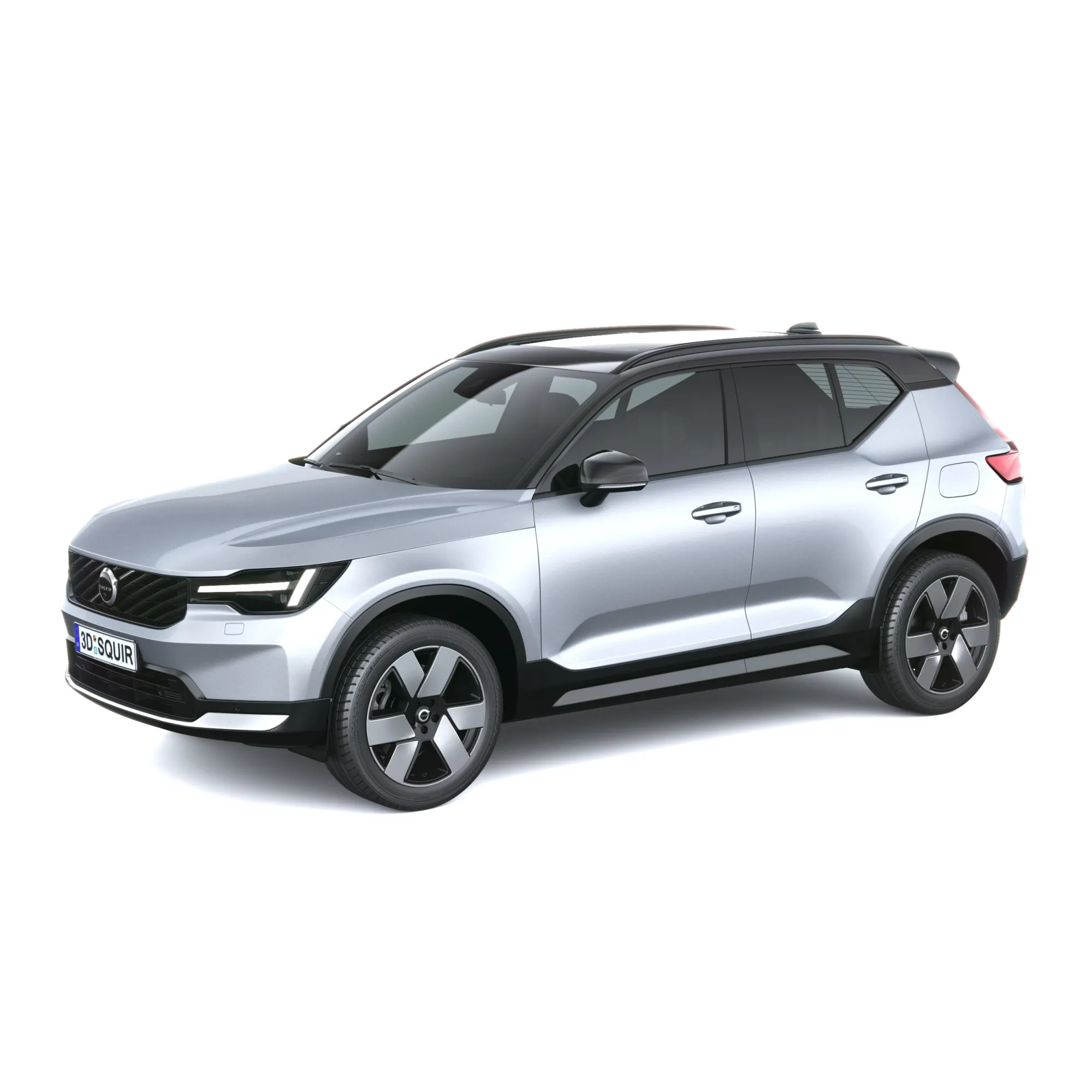 Volvo XC40 2027 3D Model .c4d .max .obj .3ds .fbx .stl .blend 