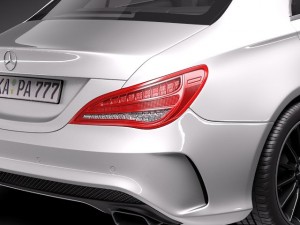 Mercedes-Benz CLA-class AMG 2014 Modello 3D