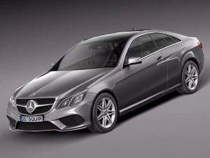 Mercedes-Benz Classe E Coup&eacute; 2014 Modelo 3D