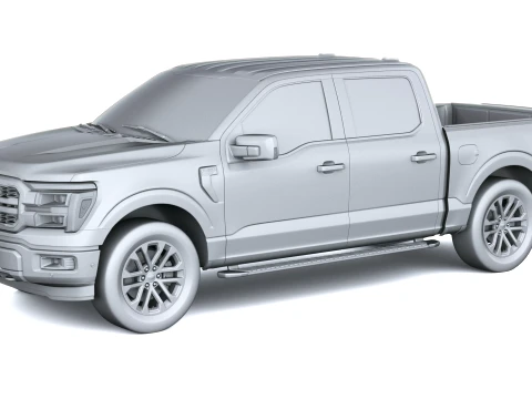 F-150 Lariat 2026 3D Model