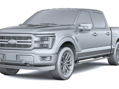F-150 Lariat 2026 3D Model