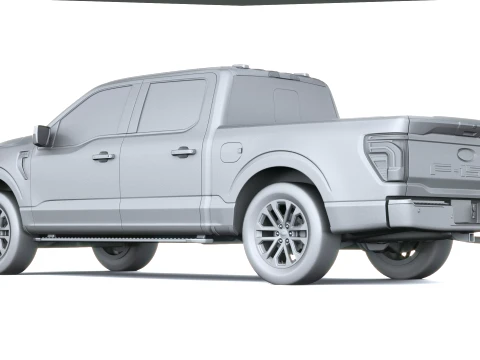 F-150 Lariat 2026 3D Model