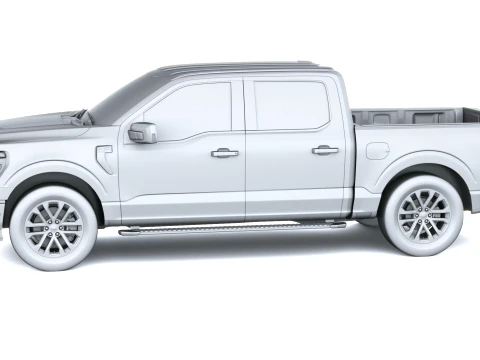F-150 Lariat 2026 3D Model