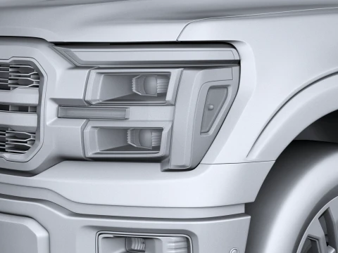 F-150 Lariat 2026 3D Model