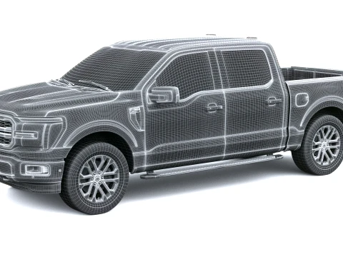 F-150 Lariat 2026 3D Model