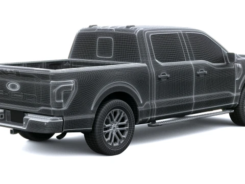 F-150 Lariat 2026 3D Model