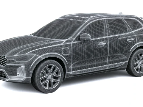 Volvo XC60 2027 3D Model
