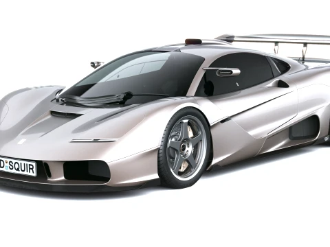 Gordon Murray S1 LM 2027 3D Model