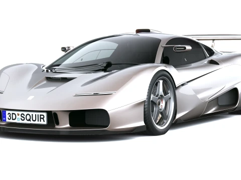 Gordon Murray S1 LM 2027 3D Model