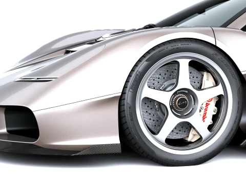 Gordon Murray S1 LM 2027 3D Model