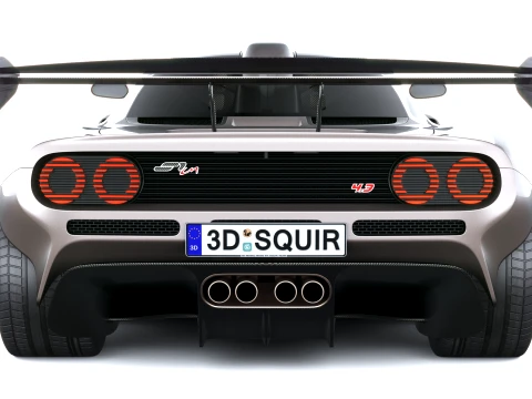 Gordon Murray S1 LM 2027 3D Model