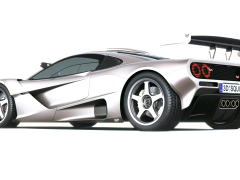 Gordon Murray S1 LM 2027 3D Model