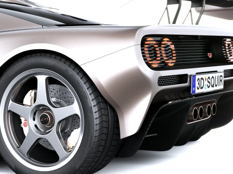Gordon Murray S1 LM 2027 3D Model