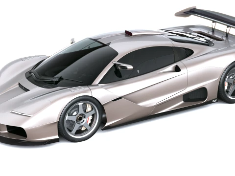 Gordon Murray S1 LM 2027 3D Model