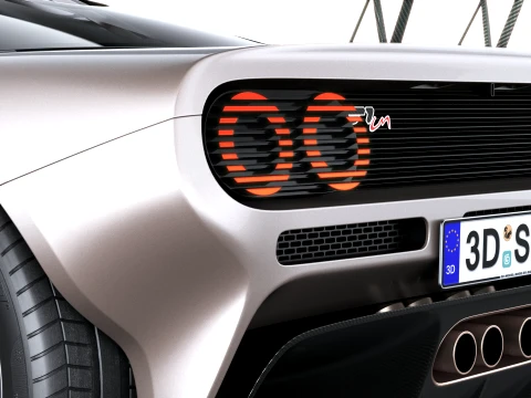 Gordon Murray S1 LM 2027 3D Model