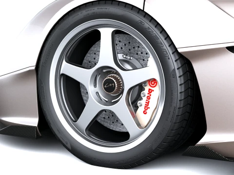 Gordon Murray S1 LM 2027 3D Model