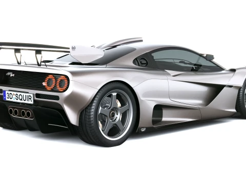 Gordon Murray S1 LM 2027 3D Model