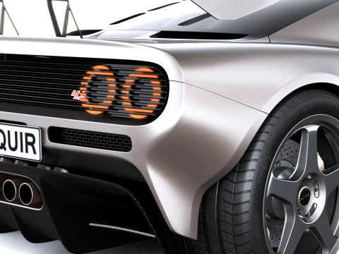 Gordon Murray S1 LM 2027 3D Model