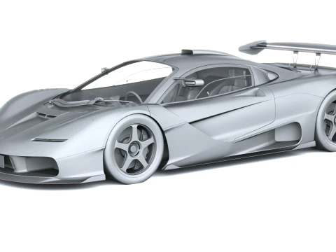 Gordon Murray S1 LM 2027 3D Model