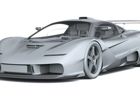 Gordon Murray S1 LM 2027 3D Model
