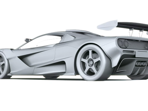 Gordon Murray S1 LM 2027 3D Model