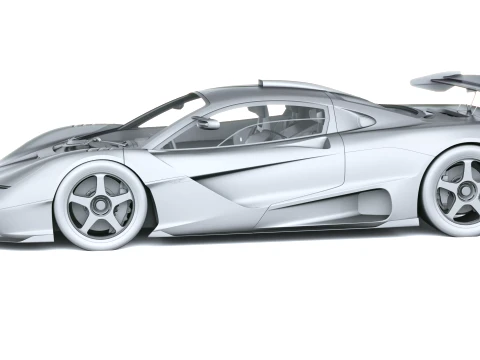 Gordon Murray S1 LM 2027 3D Model