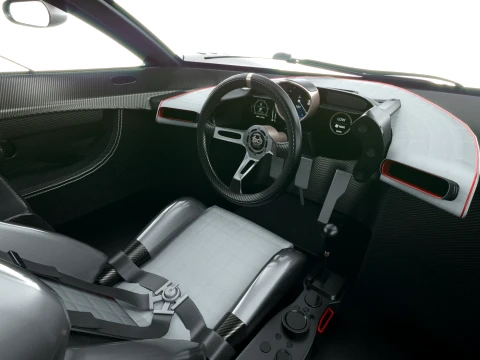 Gordon Murray S1 LM 2027 3D Model
