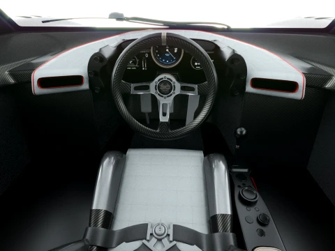 Gordon Murray S1 LM 2027 3D Model