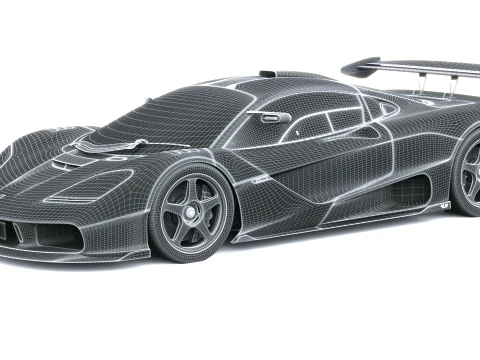 Gordon Murray S1 LM 2027 3D Model